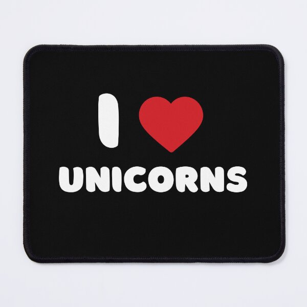 Item preview, I Love Unicorns designed and sold by Itsheartshop.