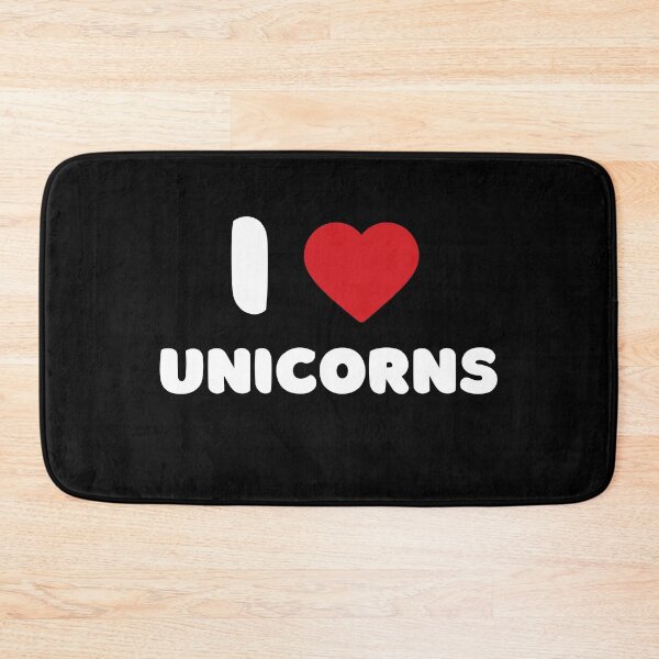 Item preview, I Love Unicorns designed and sold by Itsheartshop.