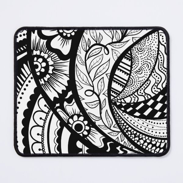 Item preview, Swirl with patterned segments designed and sold by ZeborahGrace.