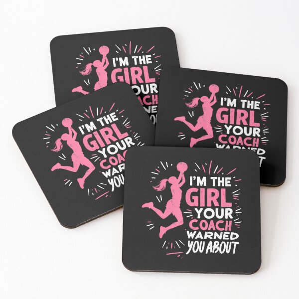 Item preview, I'M The Girl Your Coach Warned You About Basketball Player designed and sold by DianaCandyce.