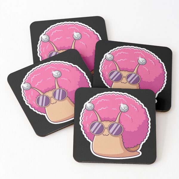 Item preview, Disco Snail - cool cute afro disco snail designed and sold by Prtina.