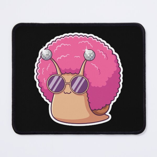 Item preview, Disco Snail - cool cute afro disco snail designed and sold by Prtina.