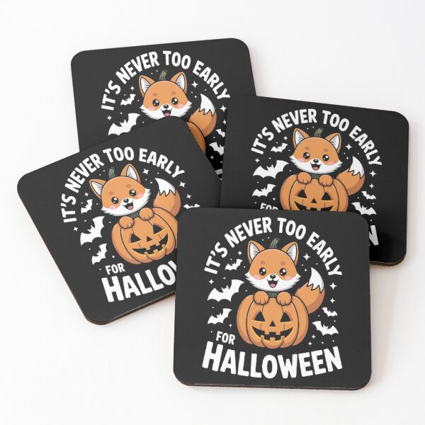 Item preview, Fox Halloween Foxes Cute Bat Pumpkin Halloween designed and sold by TheRetroStyle.