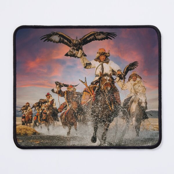 Item preview, Horse riders in the Altai Mountains, Mongolia designed and sold by Mauswohn.