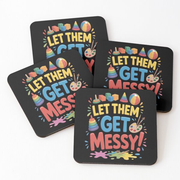 Item preview, Let Them Get Messy Pediatric OT Occupational Therapist designed and sold by HaiharryCartoon.