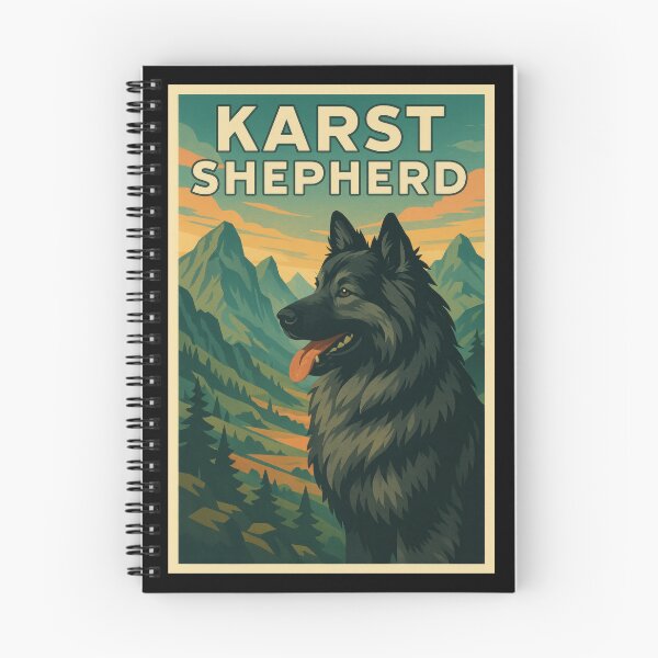 Item preview, Karst Shepherd Alpine Vintage Poster designed and sold by Flying Doggo.