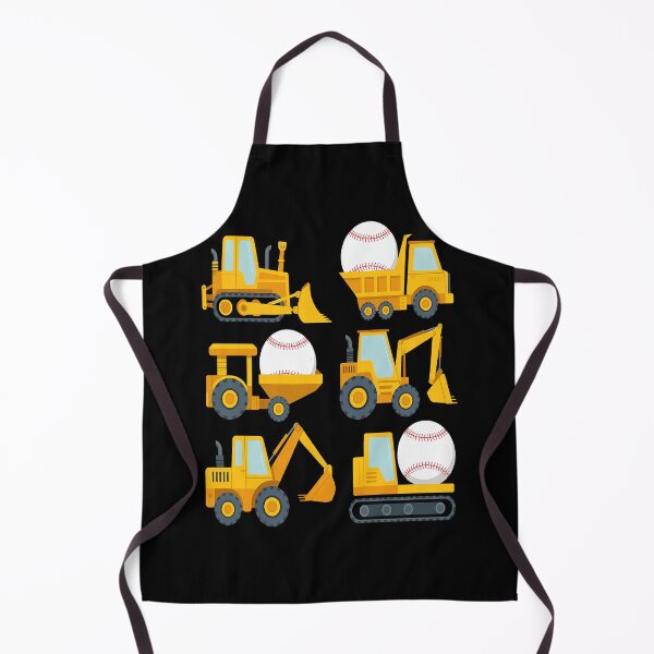Item preview, Baseball Diggers Kids Construction Trucks Toddler Boys designed and sold by RonnasJackson.