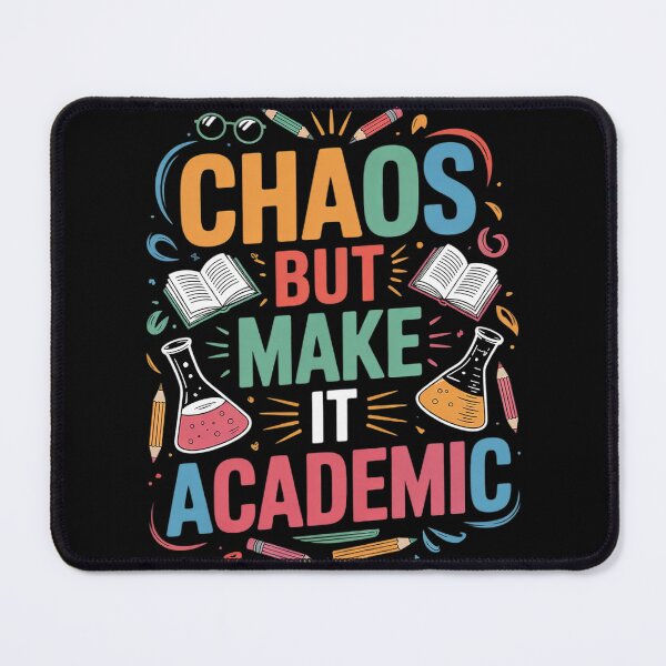 Item preview, Womens Chaos But Make It Academic Funny Teacher Back To School designed and sold by RuthGAArt.