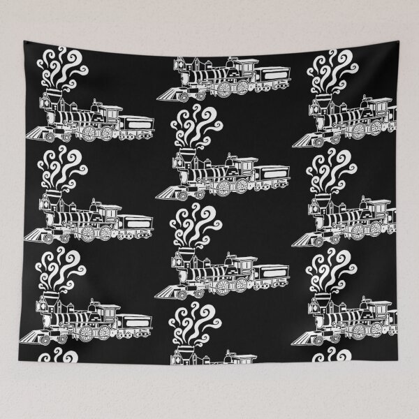 Item preview, White steam locomotive designed and sold by Lagueny.