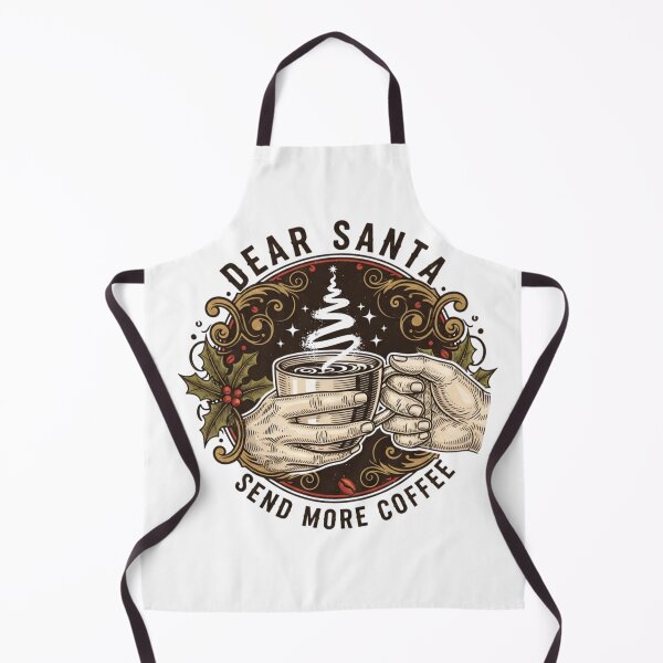 Item preview, Unwrap Laughter: The "Dear Santa Send More Coffee" Shirt designed and sold by KINGWANI.