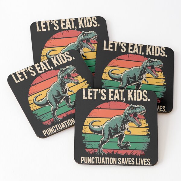Item preview, Let's Eat Punctuation Saves Lives Grammar designed and sold by HaiharryCartoon.