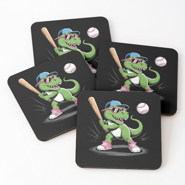 Item preview, Baseball Dinosaur Boy Player Sport Love T-Rex Girl designed and sold by RonnasJackson.