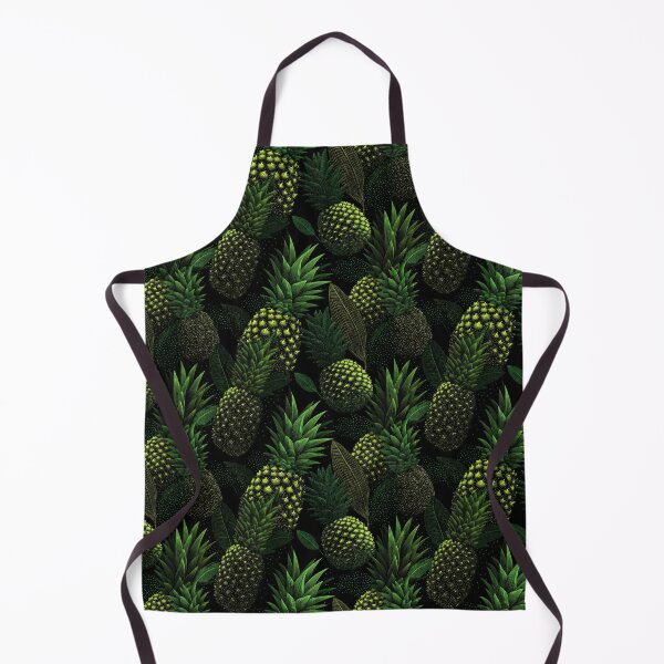Item preview, Deep Jungle Pineapple Pattern designed and sold by SQSHD-Pineapple.
