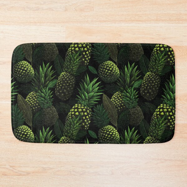 Item preview, Deep Jungle Pineapple Pattern designed and sold by SQSHD-Pineapple.
