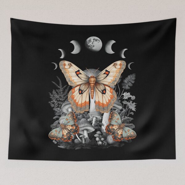 Item preview, Fairycore Fairy Butterfly Moth Grunge Mushroom Y2K Aesthetic designed and sold by DianaCandyce.