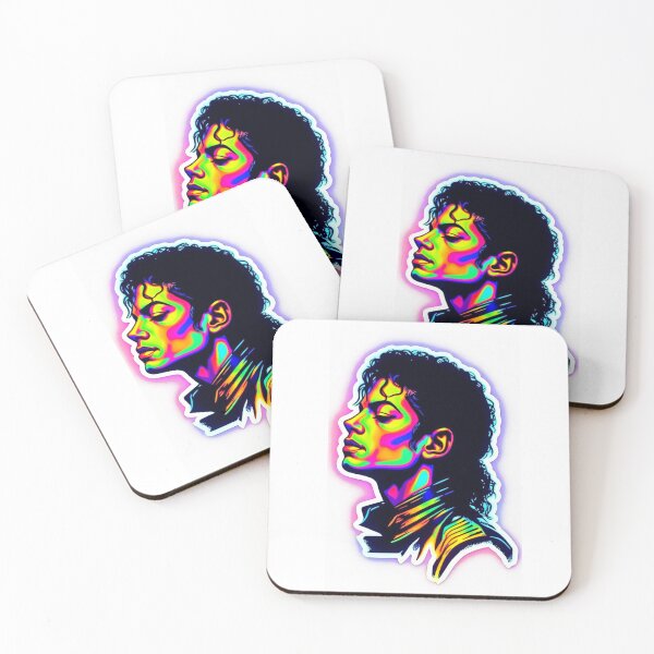 Item preview, MJ Dance King Magical Light Rainbow Neonglow Art designed and sold by ExploreAura Studio.