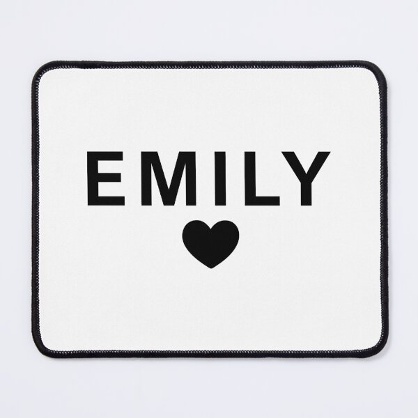 Item preview, Emily Name Heart Minimal Design | Cute Personalized Name Gift designed and sold by ColorNestStudio.