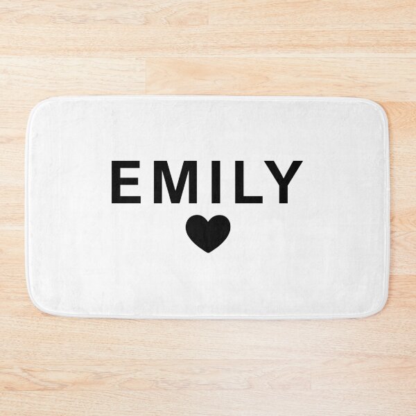 Item preview, Emily Name Heart Minimal Design | Cute Personalized Name Gift designed and sold by ColorNestStudio.