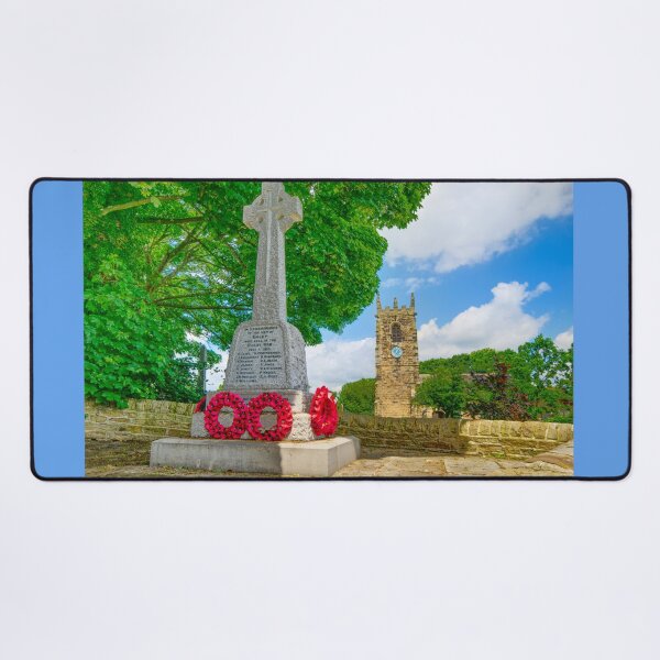 Item preview, Emley Church and War Memorial designed and sold by Alisonchambers2.