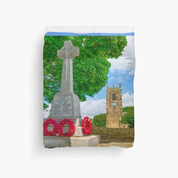 Item preview, Emley Church and War Memorial designed and sold by Alisonchambers2.