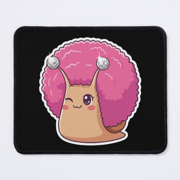 Item preview, Disco Snail - winking cool cute afro disco snail designed and sold by Prtina.