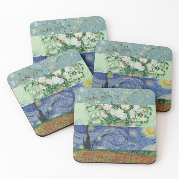 Item preview, Vincent van Gogh Masterpieces Collage – Iconic Impressionist Art designed and sold by Grind107.