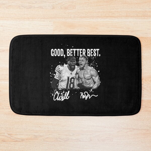 Item preview, Vintage Ben Johnson & Caleb Williams Good Better Best Chicago Football designed and sold by FmStyleArt.