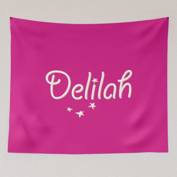 Item preview, My Name is Delilah designed and sold by CharlottePlaceArt.