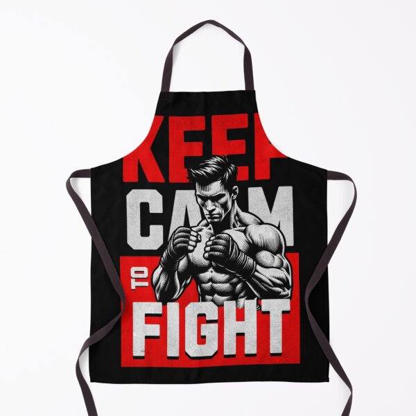 Item preview, Keep Calm to Fight - Motivational Fitness Artwork designed and sold by Zenorak.