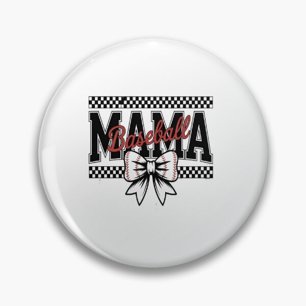 Item preview, Baseball Mama Checkered Mama Coquette Bow Mother's Day designed and sold by RonnasJackson.