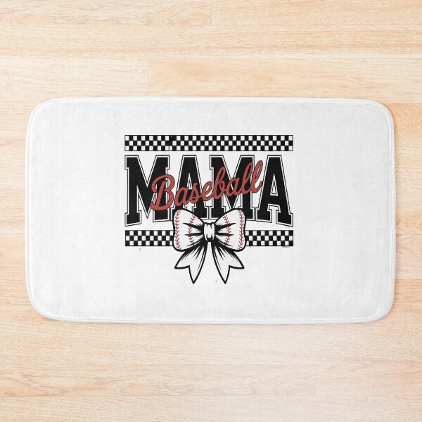 Item preview, Baseball Mama Checkered Mama Coquette Bow Mother's Day designed and sold by RonnasJackson.