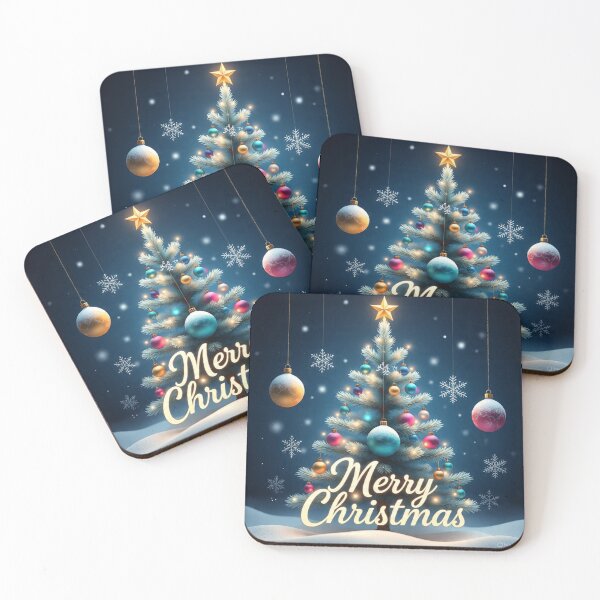 Item preview, Abstract artistic Christmas tree design for modern and creative holiday products. designed and sold by LeoArt007.