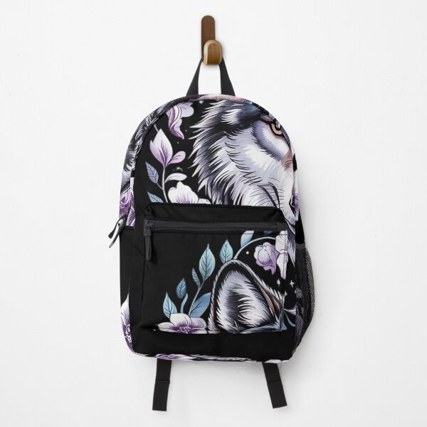 Item preview, Wolf floral Wolf Lover designed and sold by RoyTill0Art.