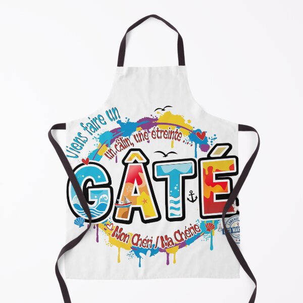 Item preview, Gâté - Marseille French Slang Typography Art designed and sold by Bobraiis.