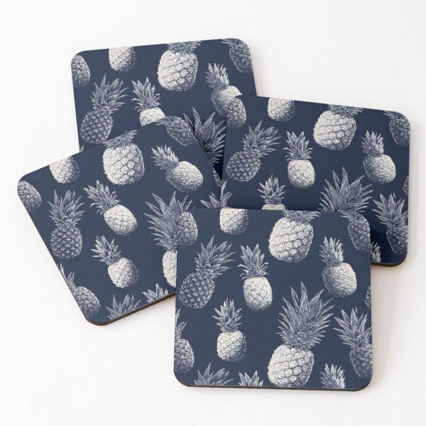Item preview, Nautical Orchard Pineapple Pattern designed and sold by SQSHD-Pineapple.