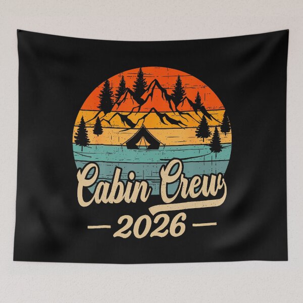 Item preview, Cabin Crew 2026 Cabin Group Vacation Mountain Friends Trip designed and sold by MicheleDanita.
