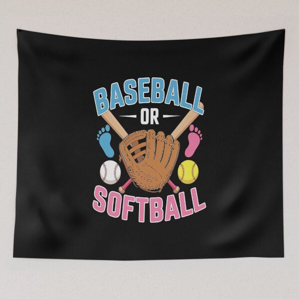 Item preview, Baseball or Softball Gender Reveal Party designed and sold by RonnasJackson.