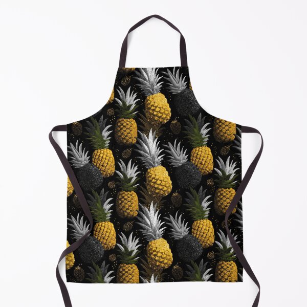 Artikelvorschau, Mitternachtsgoldenes Ananas-Muster entworfen und verkauft von SQSHD-Pineapple.