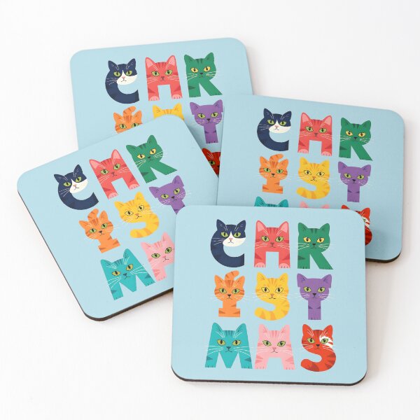 Item preview, Christmas Cats Alphabet designed and sold by OMdesign10.