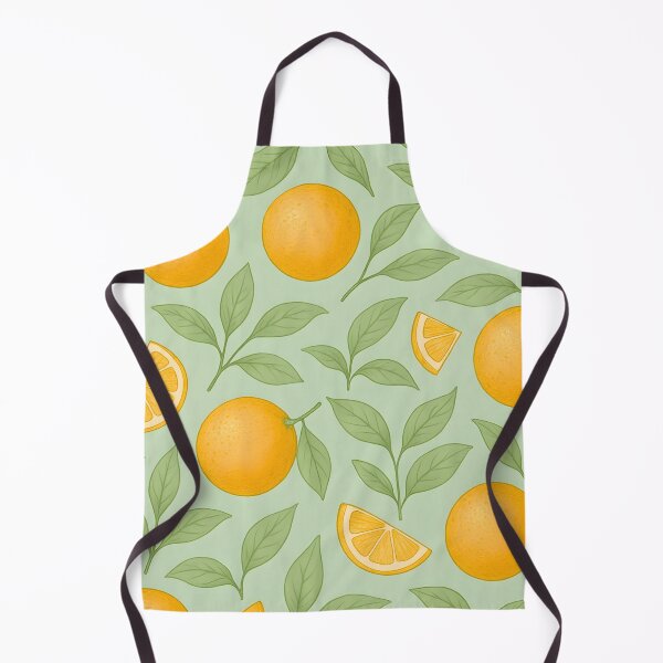 Item preview, SICILIAN ORANGES WALLPAPER PATTERN designed and sold by infinitearte.