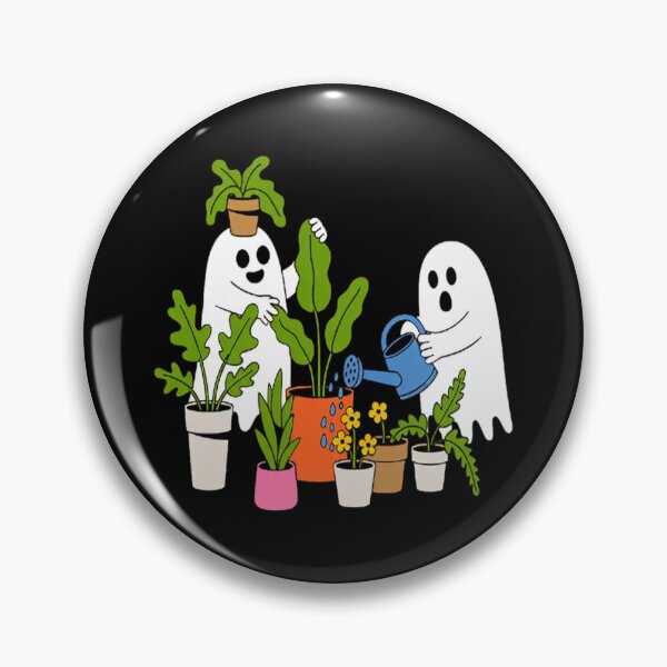 Item preview, Ghost Ghostly Gardening Plant Halloween designed and sold by NicolaMail.