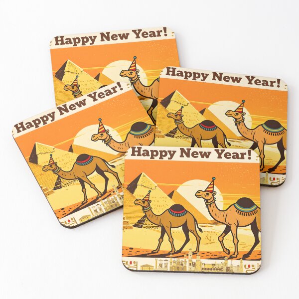 Item preview, Egyptian Themed Happy New Year Illustration designed and sold by Koalangel.