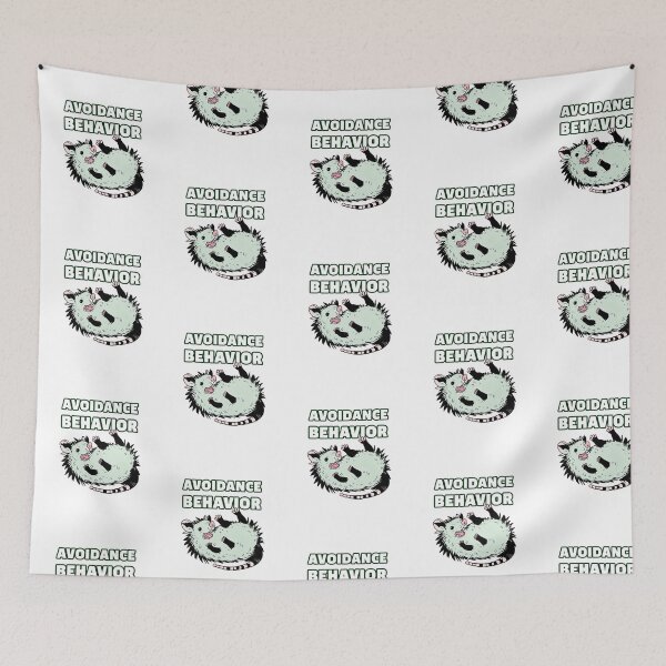 Item preview, Avoidance Behavior Opossum — Funny Cartoon Playing Dead Possum designed and sold by Colorful-Garden.