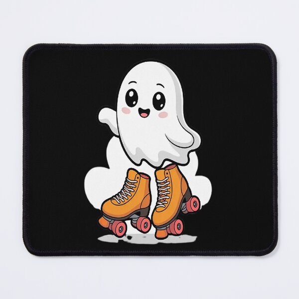 Item preview, Ghost Roller Skating Halloween Roller Skate Ghost designed and sold by NicolaMail.