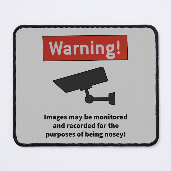 Item preview, Nosey warning designed and sold by TimConstable.