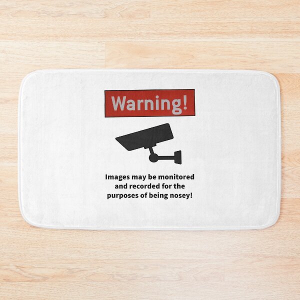 Item preview, Nosey warning designed and sold by TimConstable.