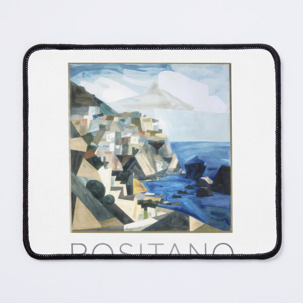 Item preview, Abstract Positano Art | Colorful Italian Coastal Village Poster designed and sold by OzzFrequency.