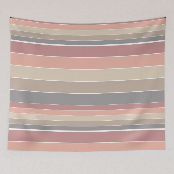 Item preview, Simple striped pattern in pastel colours . designed and sold by fuzzyfox.