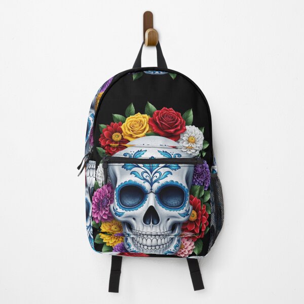 Item preview, Porcelain Skull Blooming with Roses designed and sold by Grafititee.
