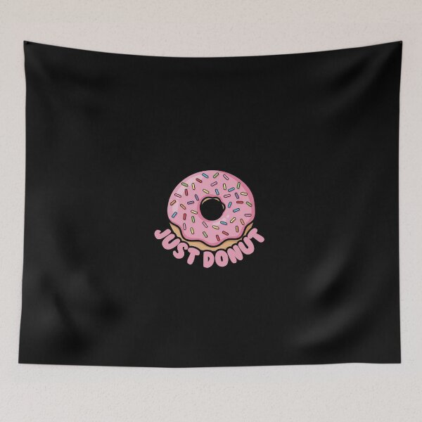 Item preview, Donut Illustration Design – Fun Minimal Food Art designed and sold by Luna-Art1.